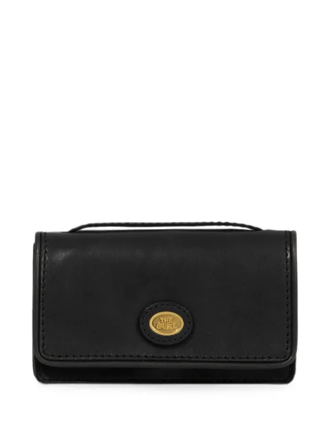 The Bridge logo-plaque leather mini bag