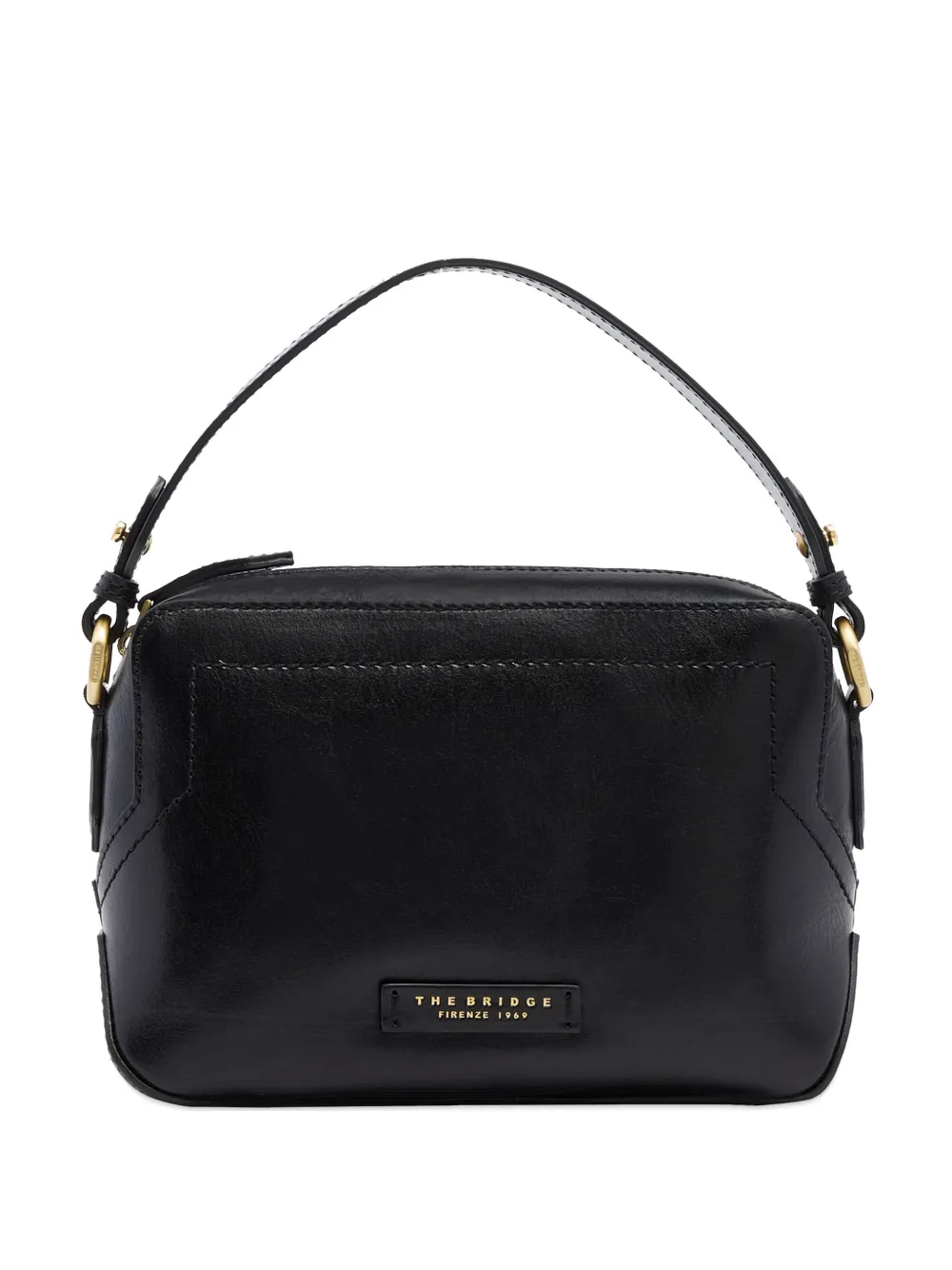 The Bridge leather cross body bag - Nero