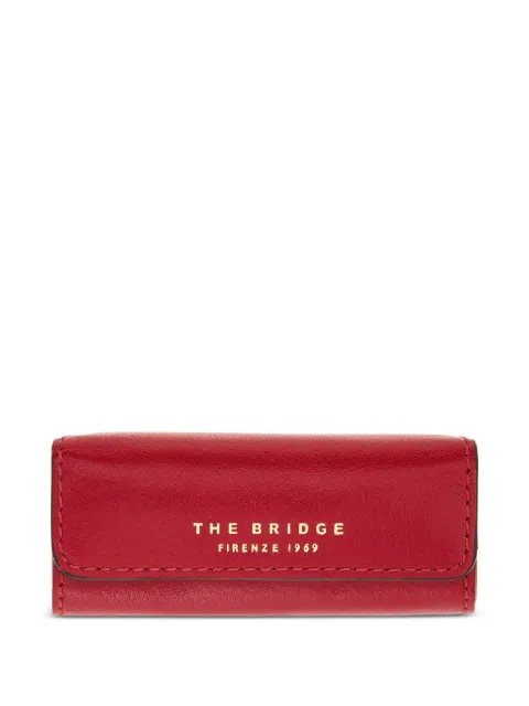 The Bridge logo-print leather lipstick case