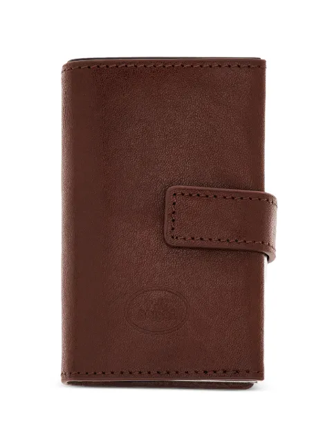 The Bridge press-stud leather cardholder