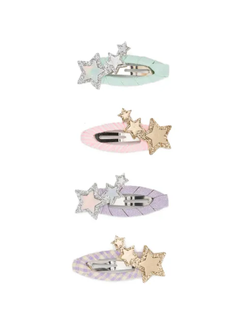 mimi & lula glitter-star hair clips