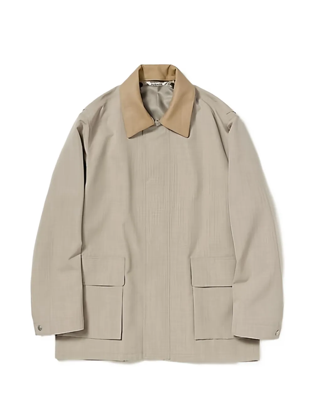 Auralee Wool Jacket In Gray