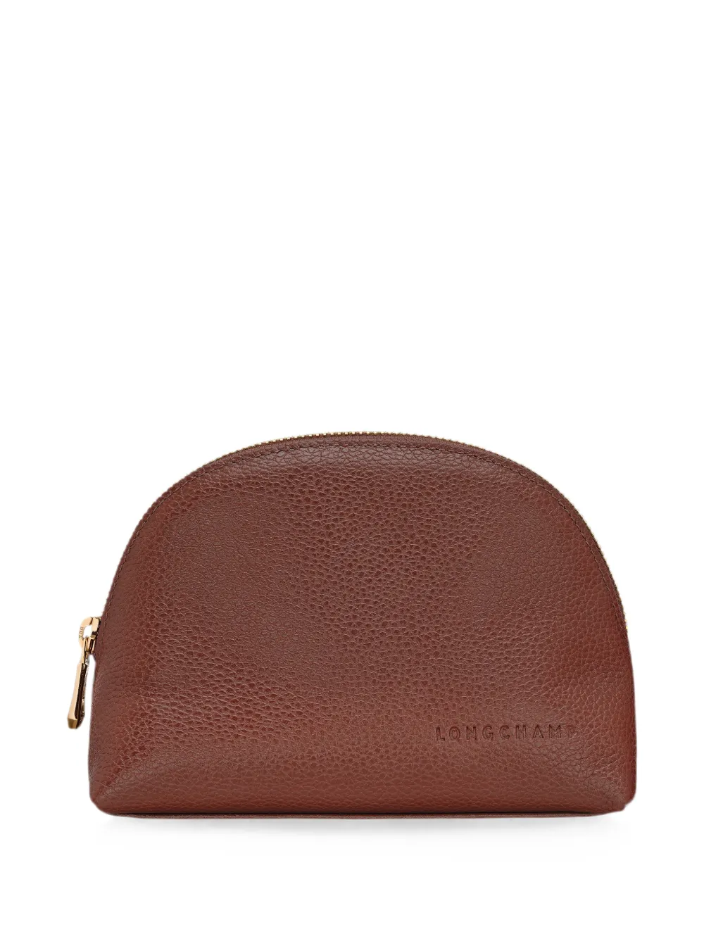 Longchamp Le Foulonné pouch - Marrone