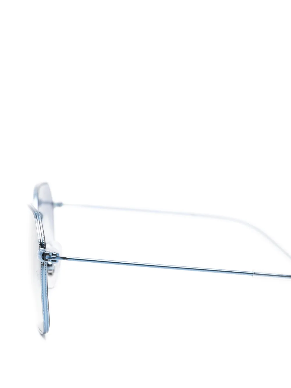 RAY-BAN JUNIOR Zonnebril met geometrisch montuur Blauw