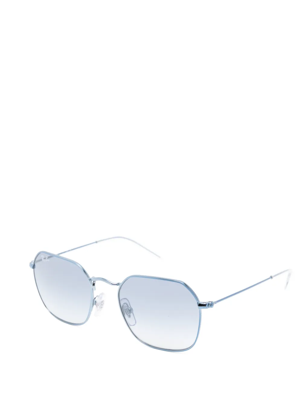 RAY-BAN JUNIOR Zonnebril met geometrisch montuur Blauw