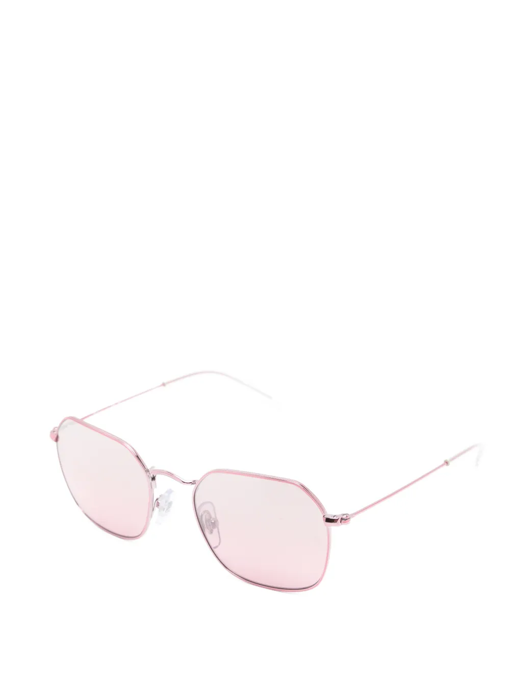 RAY-BAN JUNIOR Zonnebril met geometrisch montuur Roze