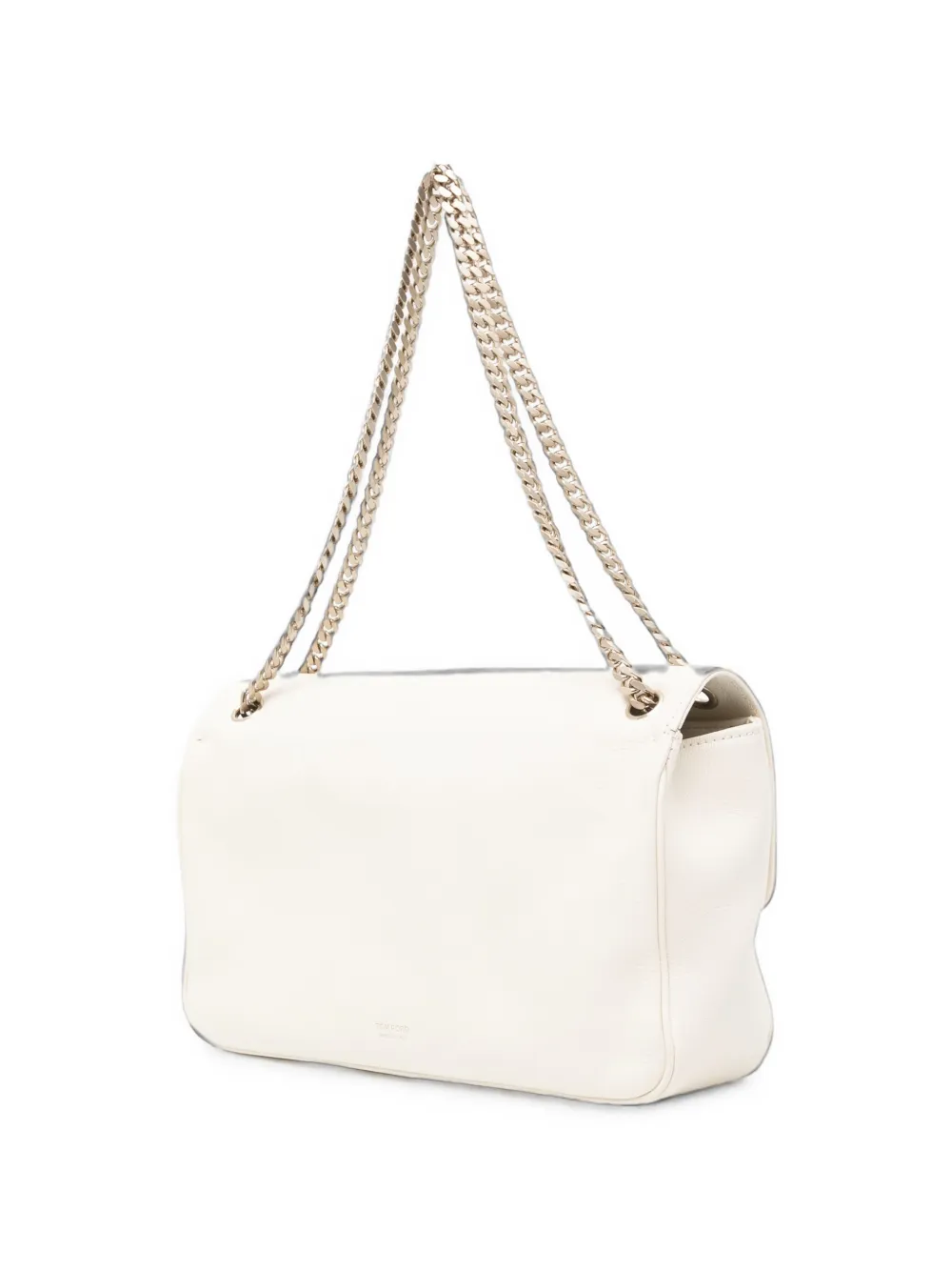TOM FORD Mia schoudertas met ketting Beige