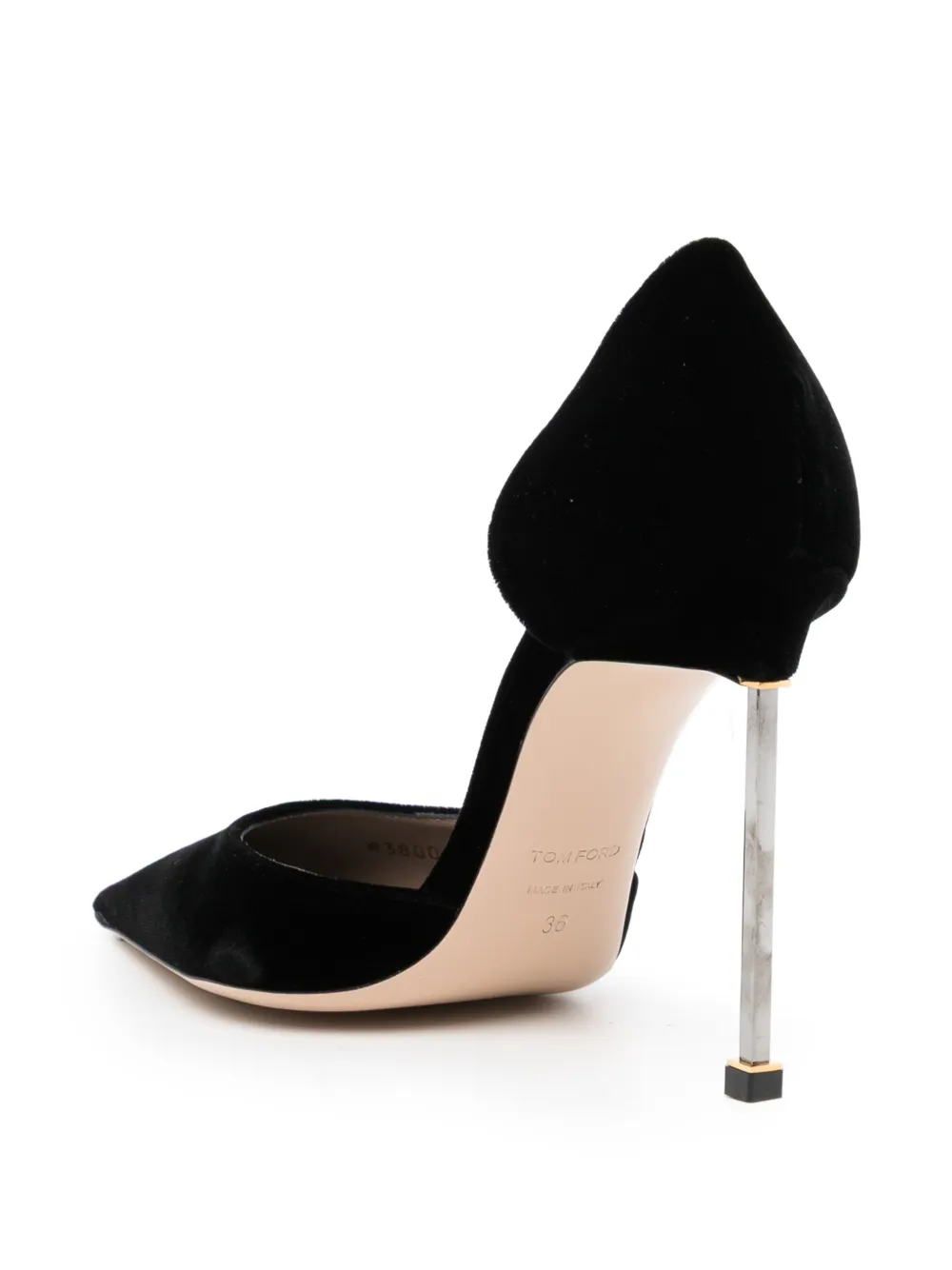 TOM FORD 85mm spire d'orsay pumps Zwart