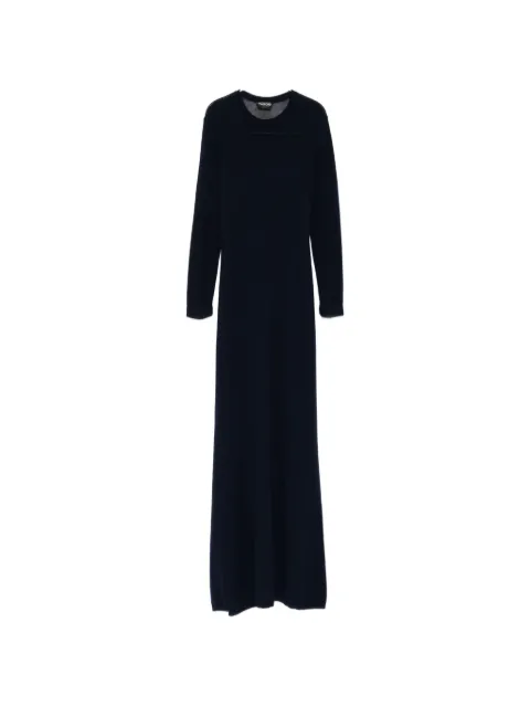 TOM FORD sheer-back knitted dress