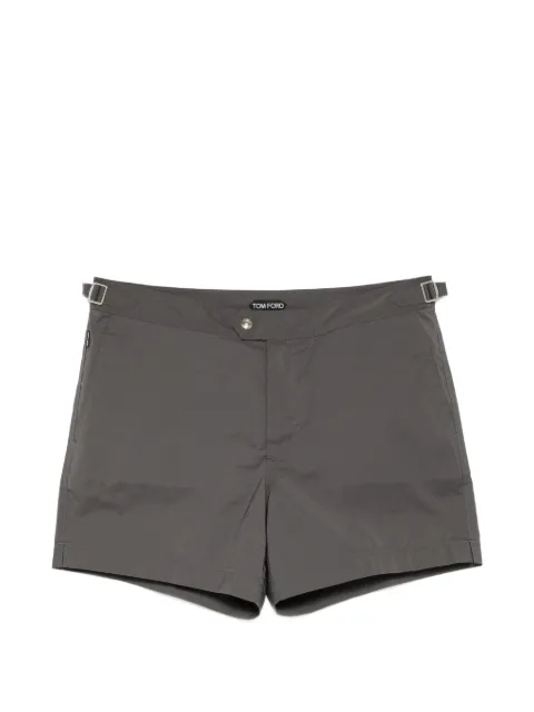TOM FORD buckled-waist swim shorts
