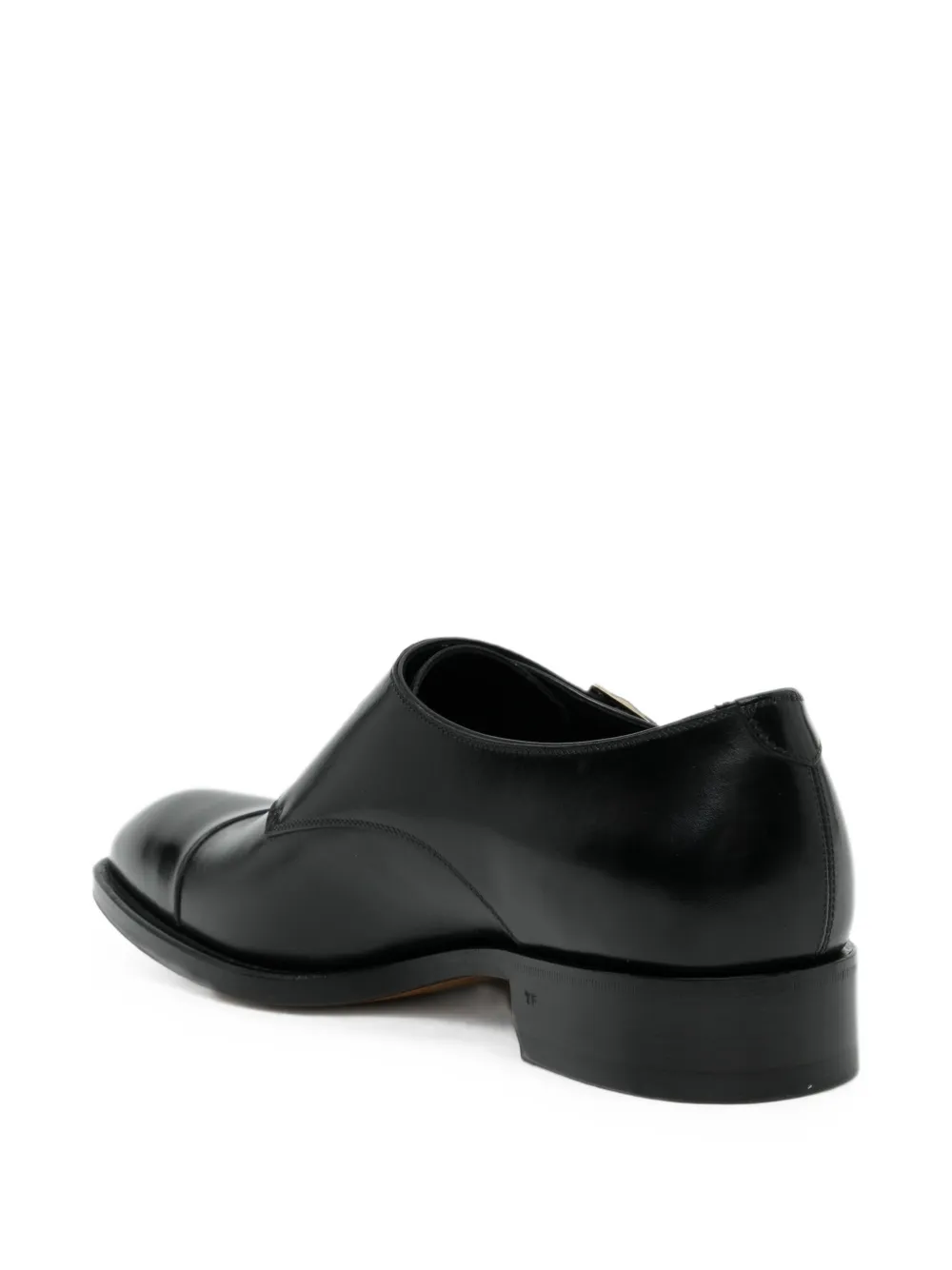 TOM FORD Vincent double monk strap loafers Zwart