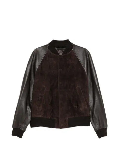 TOM FORD chaqueta bómber de ante fino
