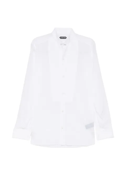 TOM FORD camisa con cuello mao