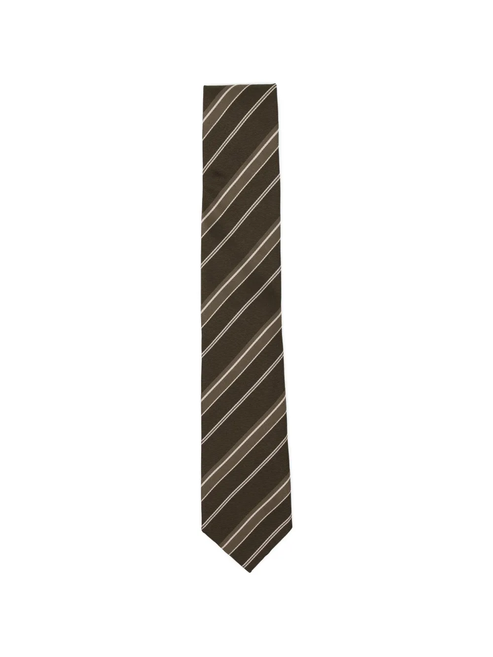 TOM FORD stripe tonal weave tie