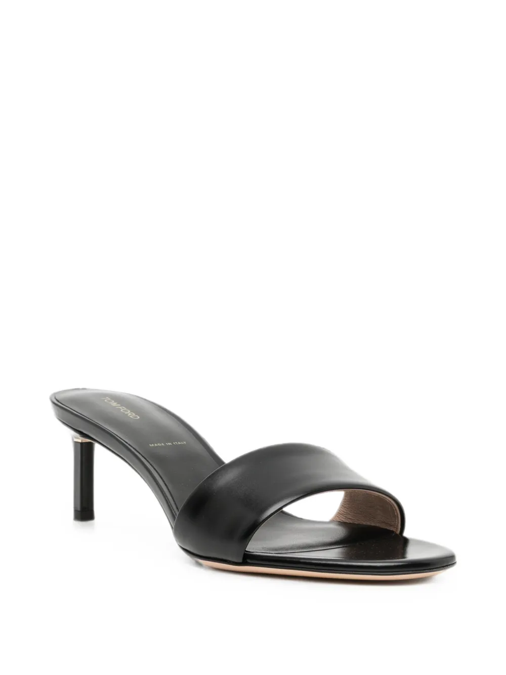 TOM FORD leather mules Zwart