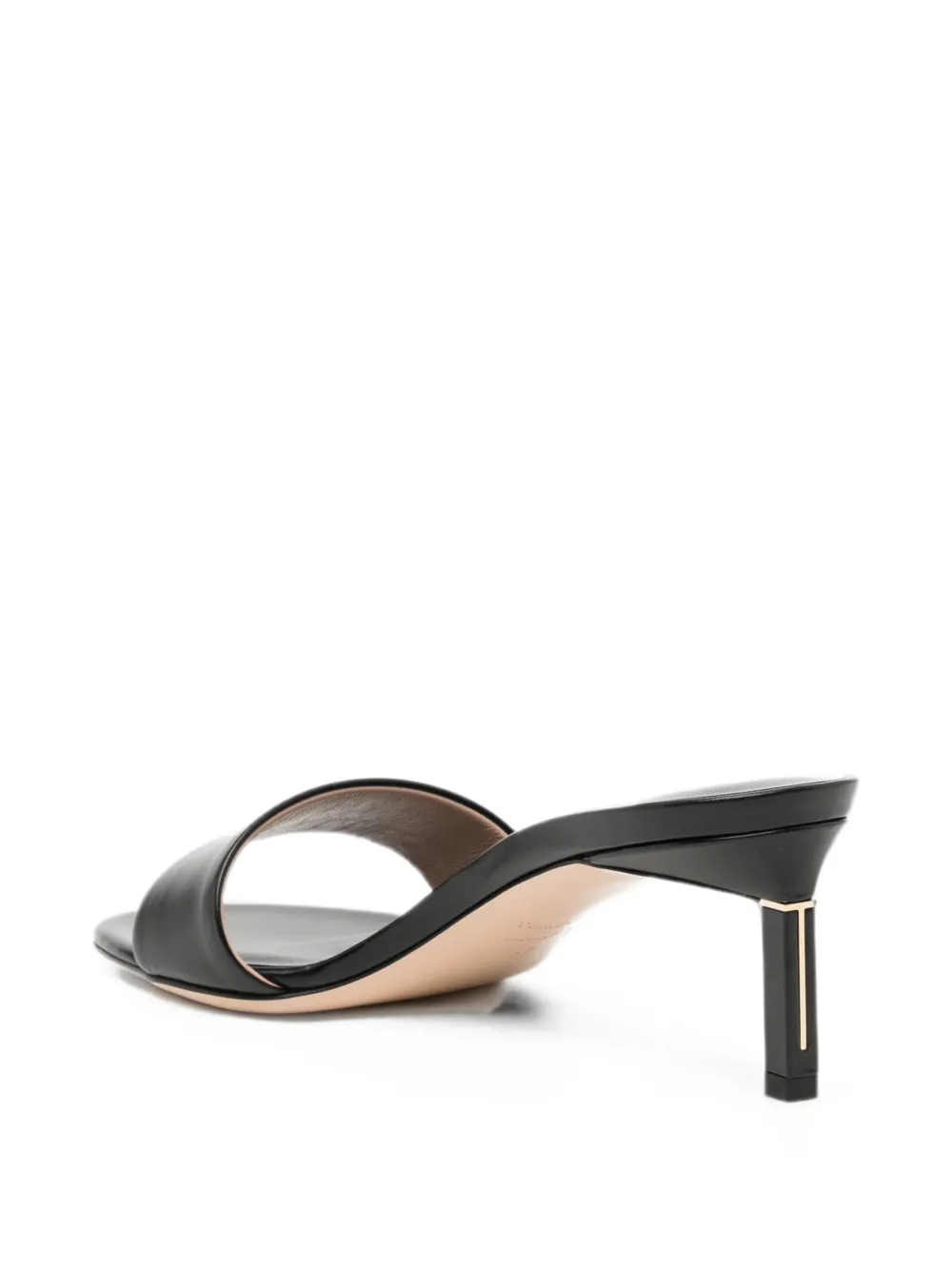 TOM FORD leather mules Zwart