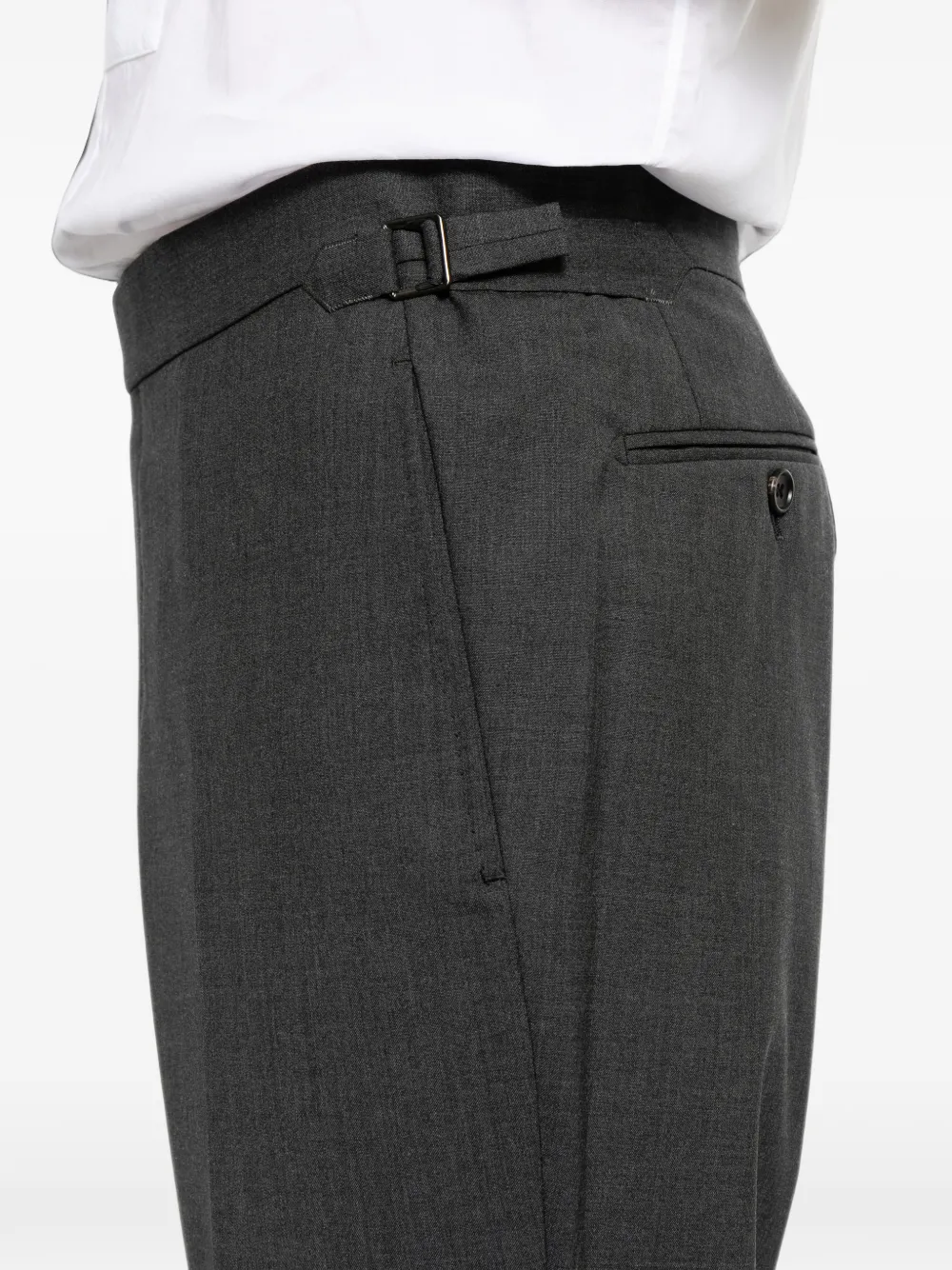 TOM FORD Straight pantalon Grijs