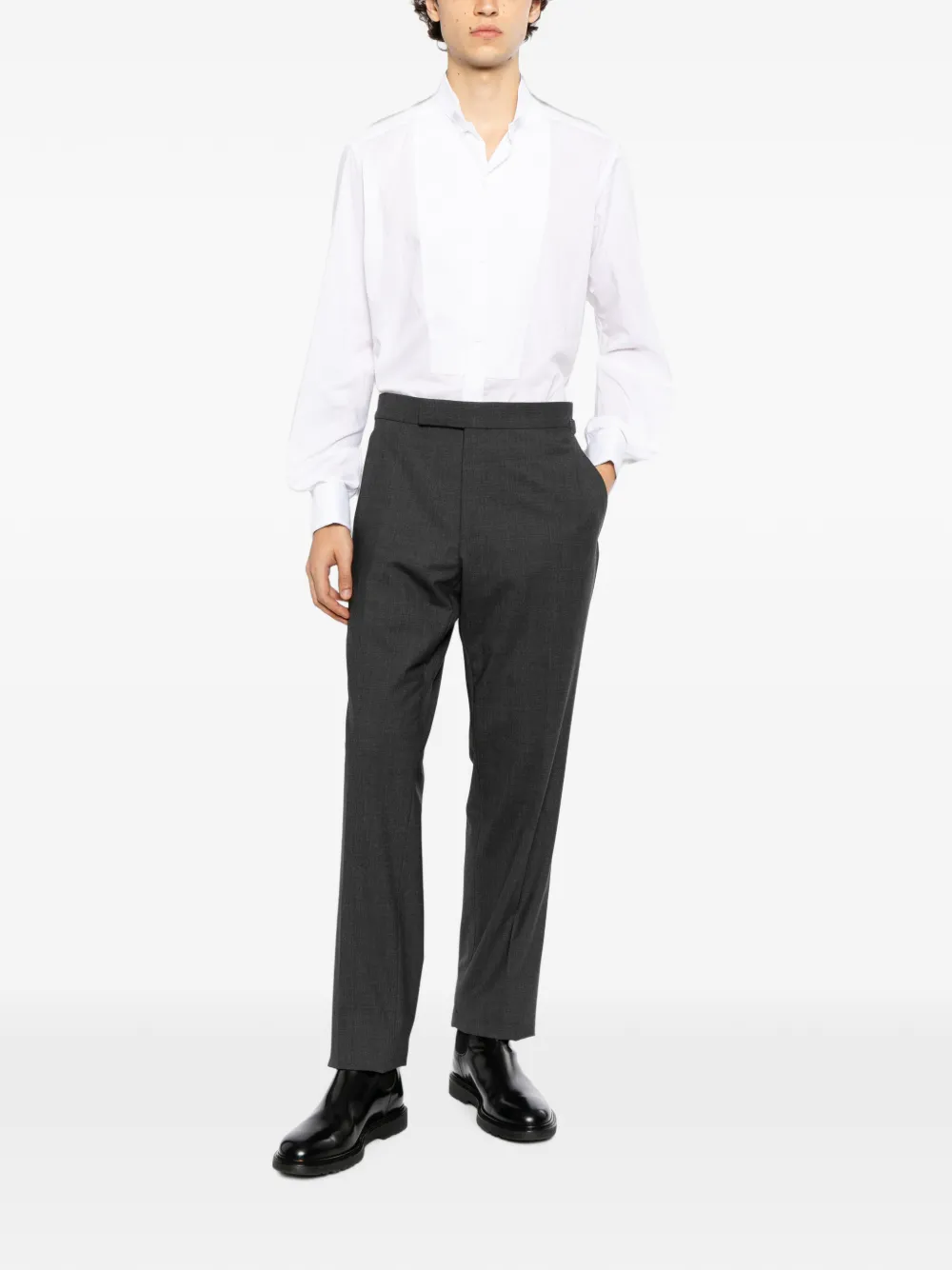 TOM FORD Straight pantalon Grijs