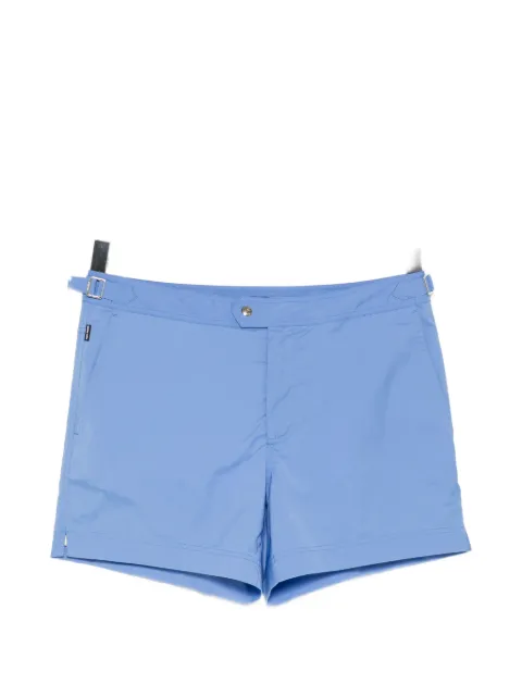 TOM FORD buckled-waist swim shorts