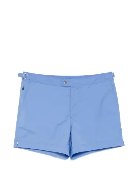TOM FORD buckled-waist swim shorts