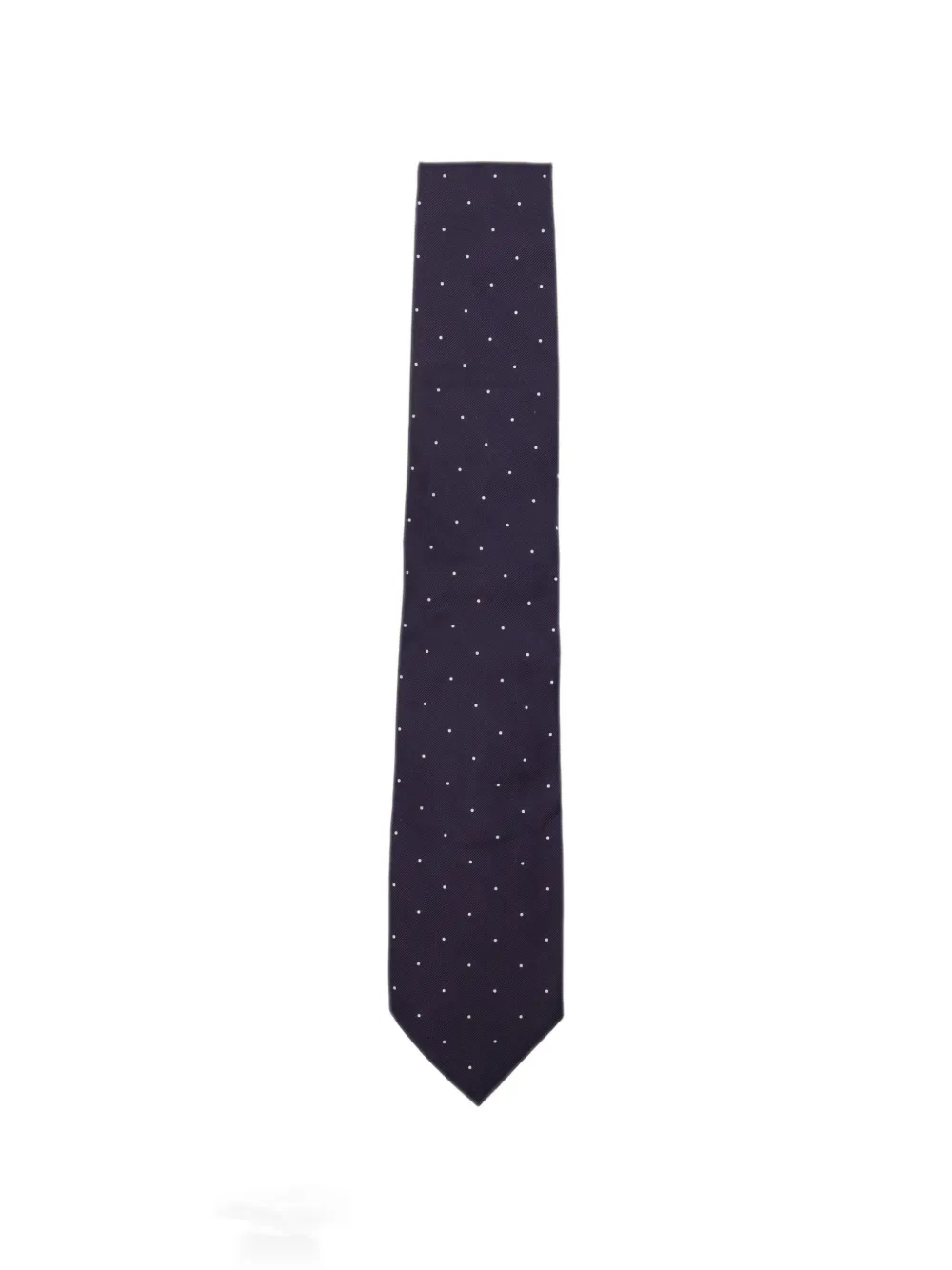 TOM FORD polka-dot silk tie - Viola