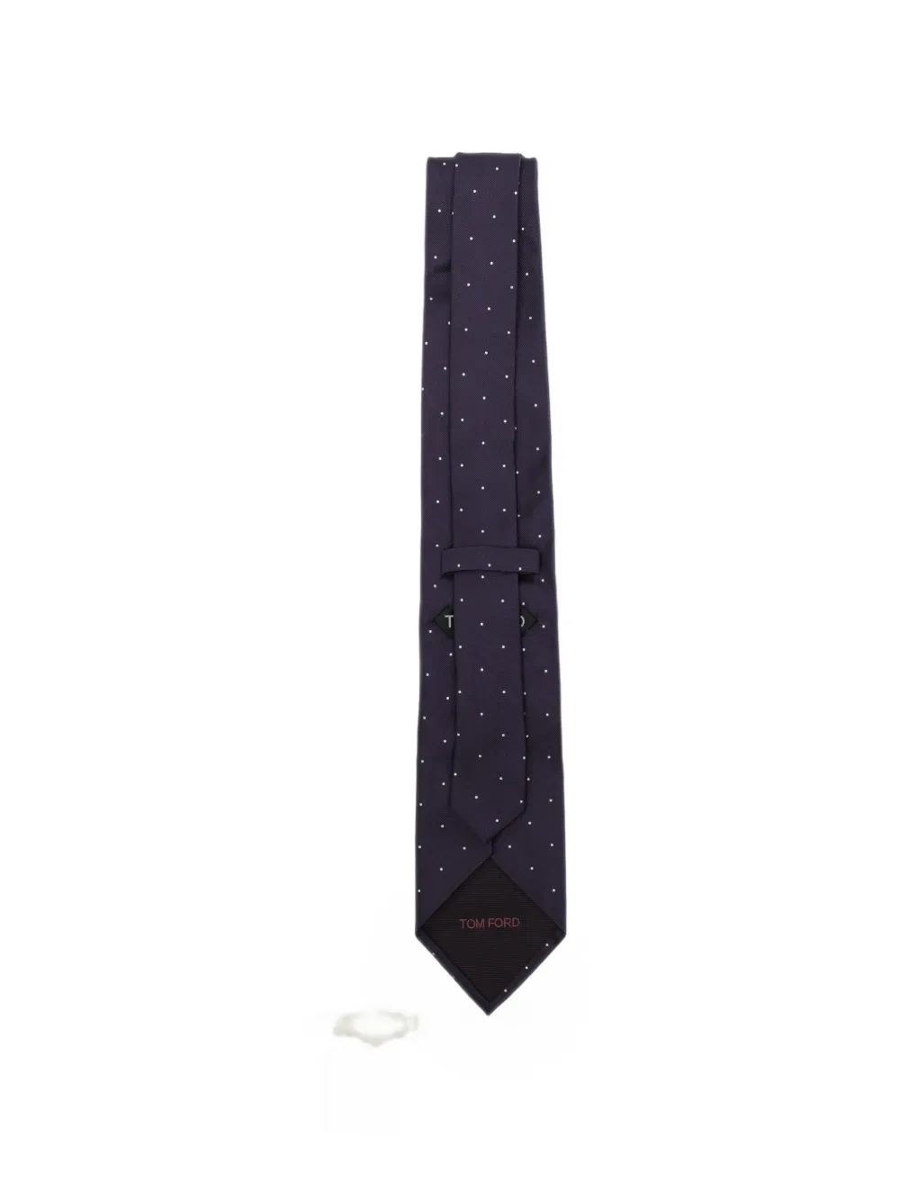 TOM FORD Stropdas met stippen Paars