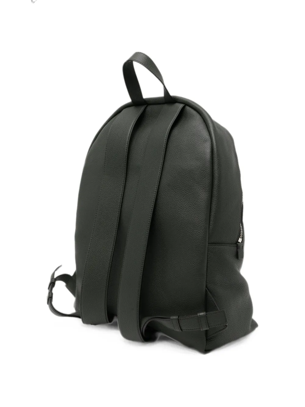 Tom Ford Leather Backpack In Green