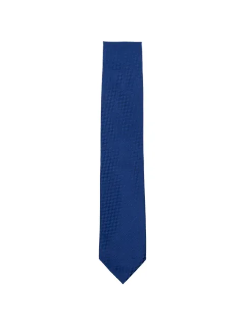 TOM FORD net-pattern satin tie