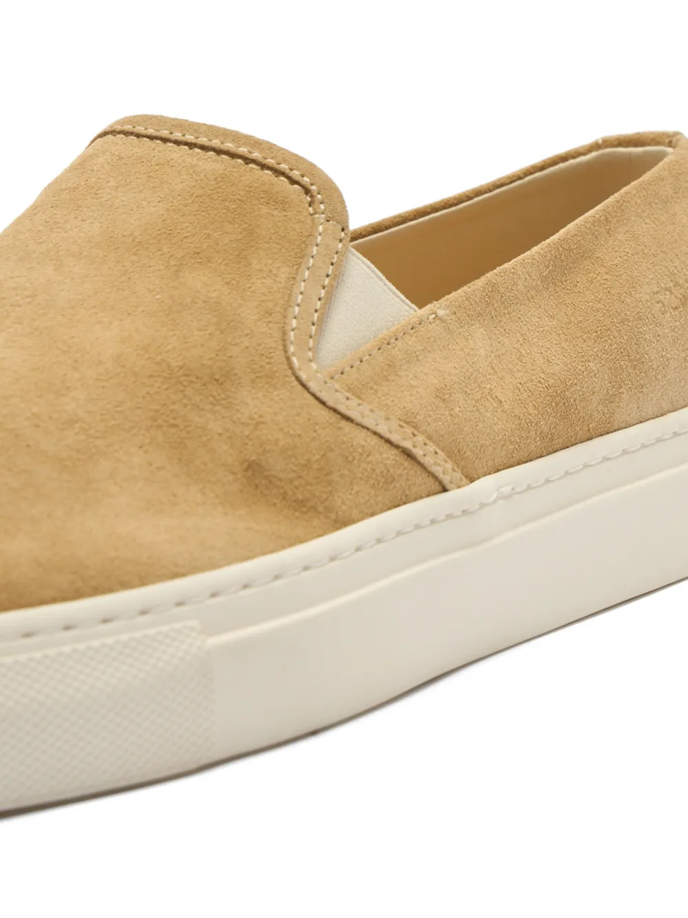 Common Projects suede slip-on sneakers Beige