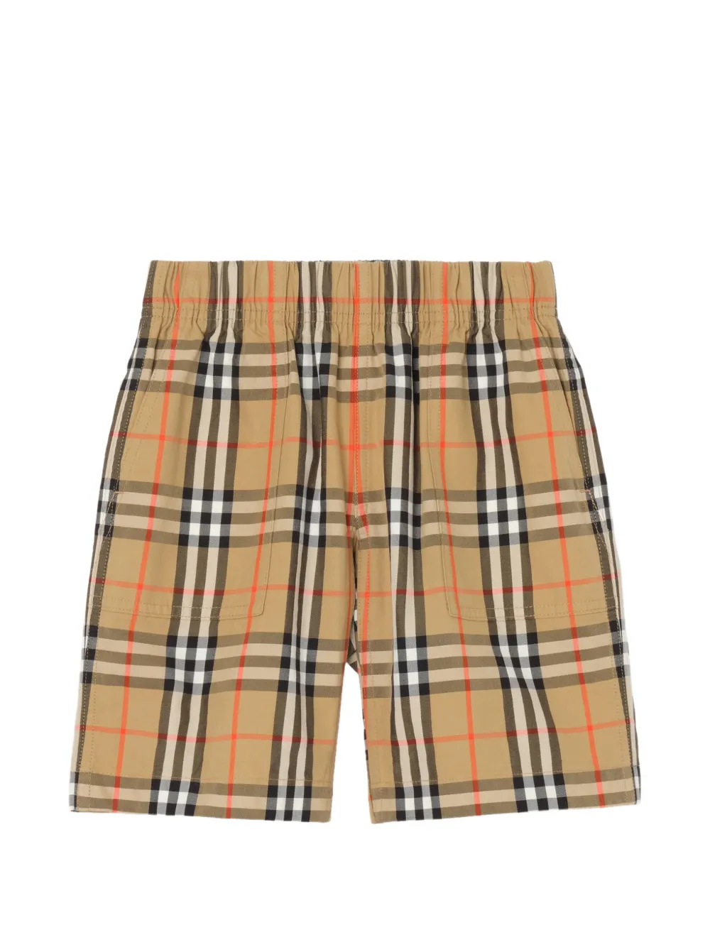 Burberry Kids Cargo Deck in cotone - Toni neutri
