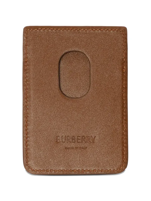 Burberry ポップ チェック カードケース | ブラウン | FARFETCH JP