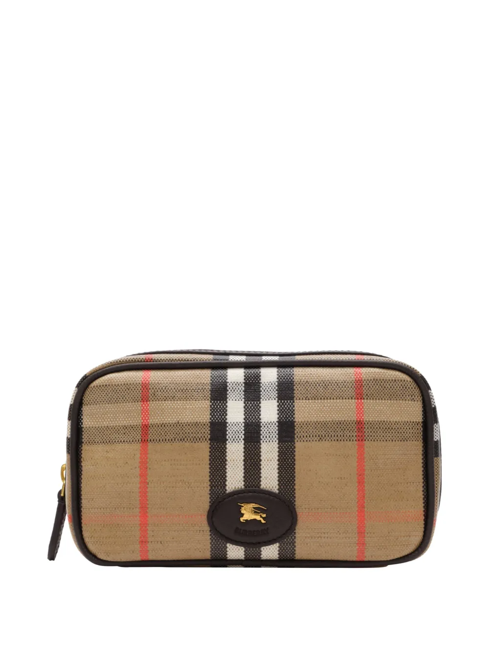 Burberry Highlands make-up pouch - Toni neutri