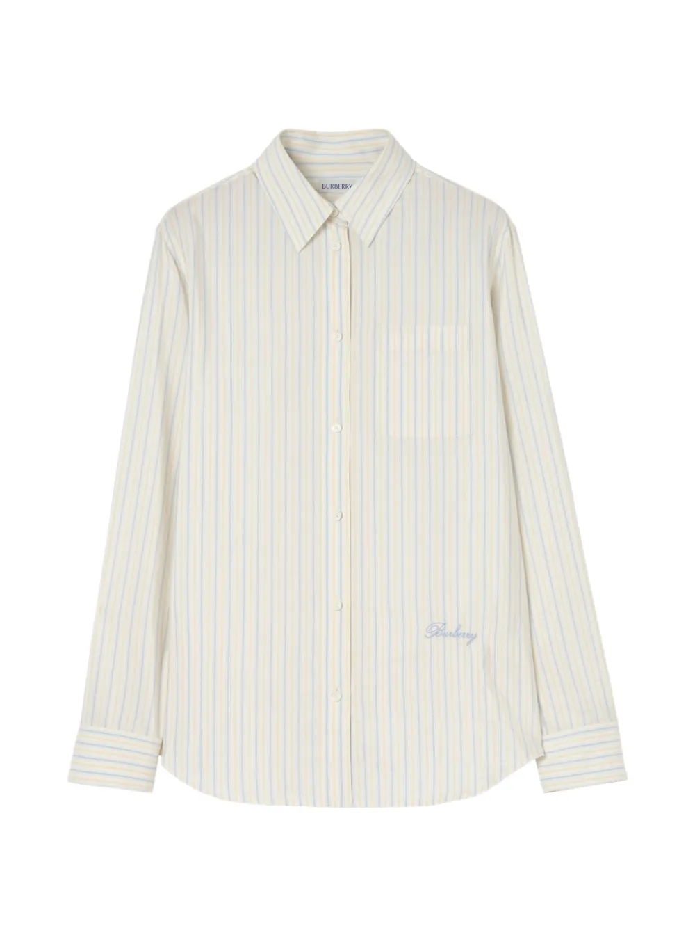 Burberry Klassisches Hemd mit Streifen - Gelb