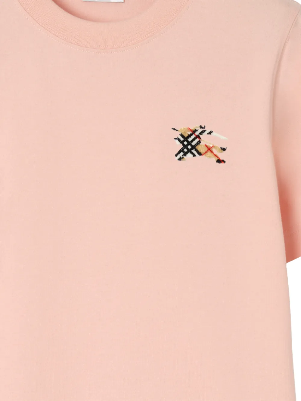 Burberry EKD katoenen T-shirt Roze
