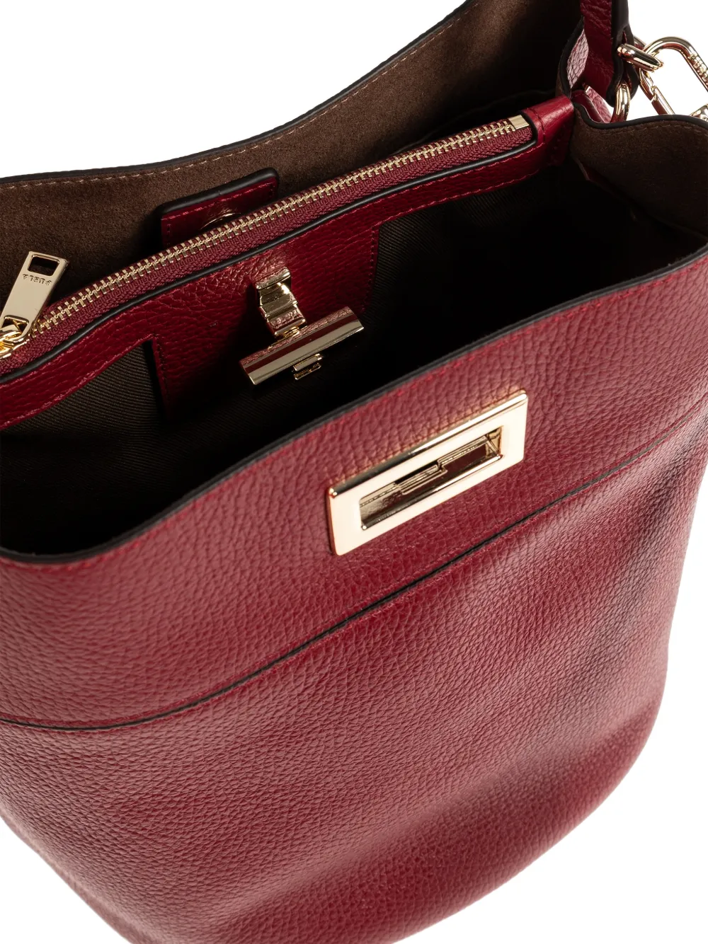 Furla Amelia medium bucket-tas Rood