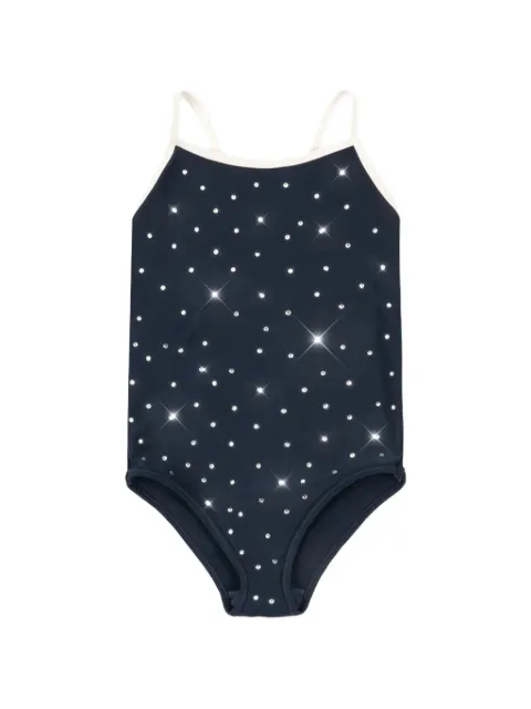 Konges Sløjd Misty crystal-embellished swimsuit