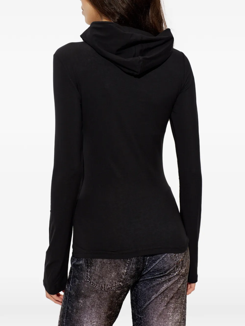 AVAVAV X-Ray hoodie met print Zwart