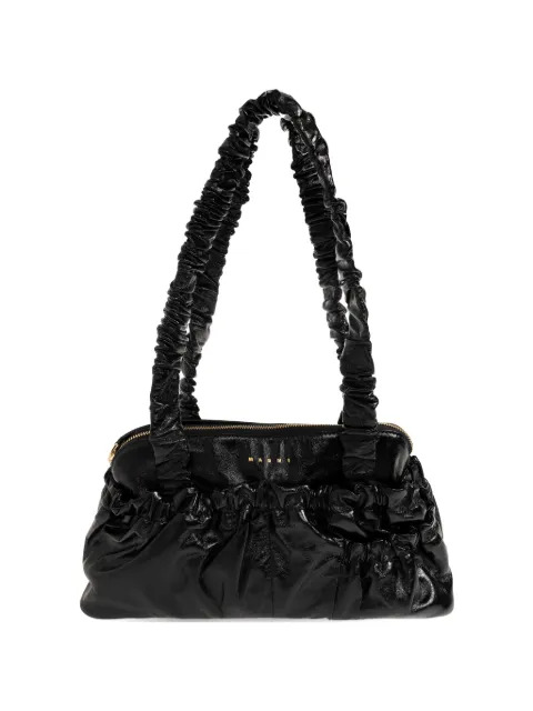 Marni bolsa de hombro fruncida