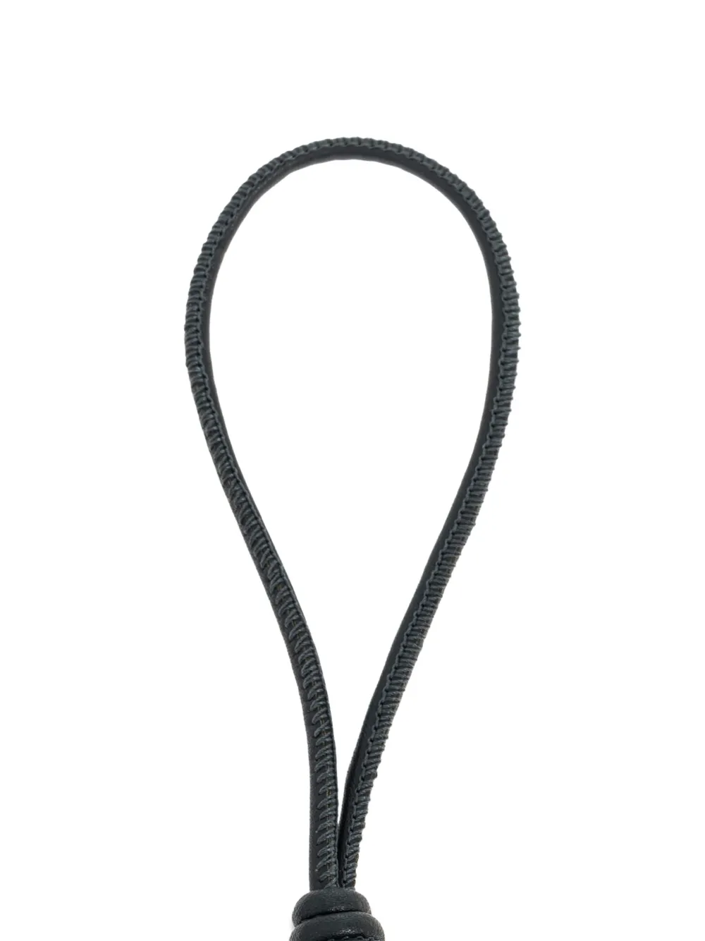 Furla Allegra leren tassenbedel met bloemhanger Zwart