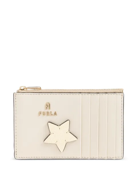 Furla Camelia Medium star-patch card holder