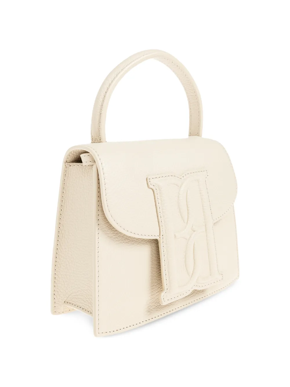 By Malene Birger Ramil shopper met logo-reliëf Beige