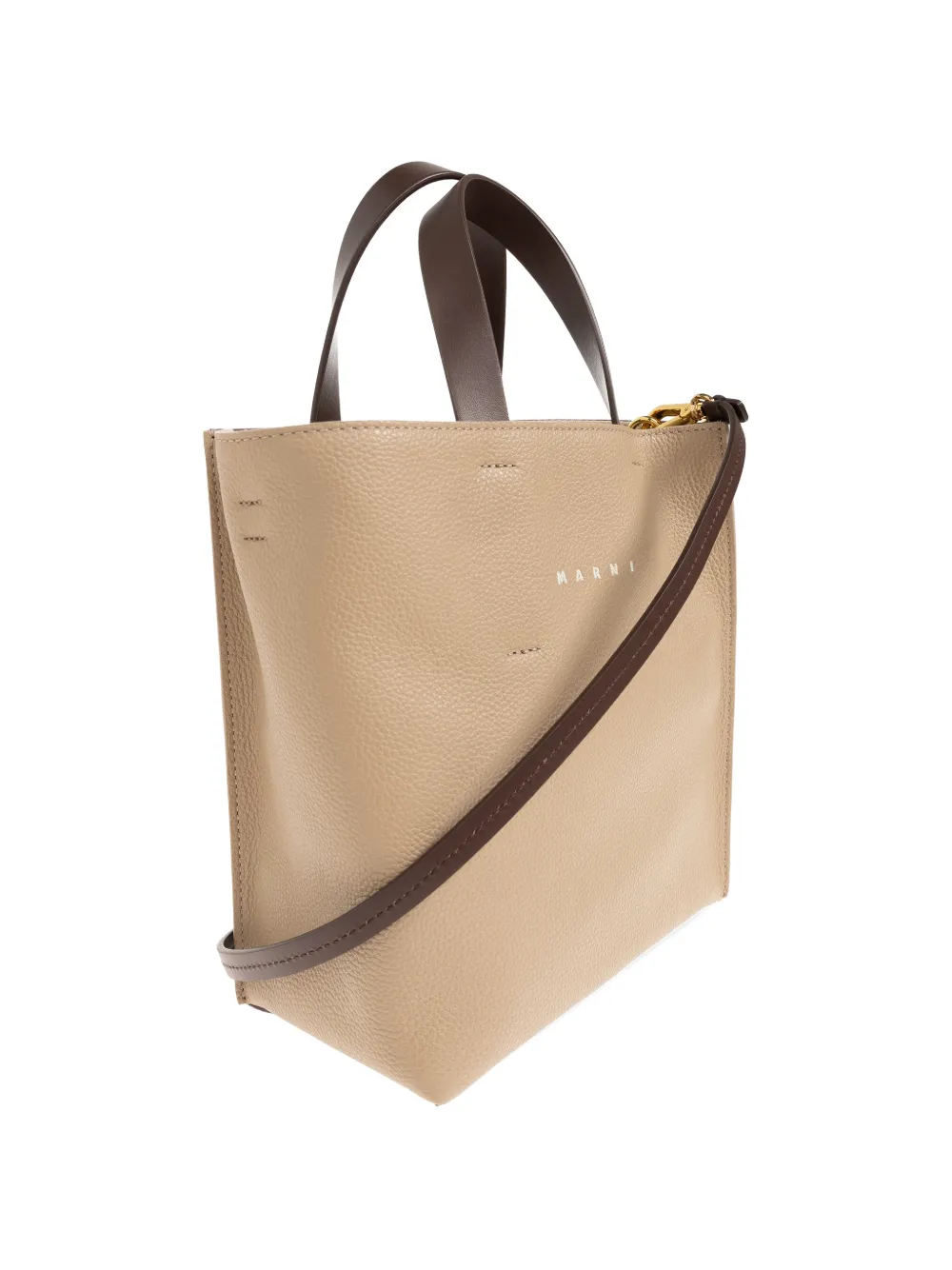 Marni Museo Soft mini-tas Beige
