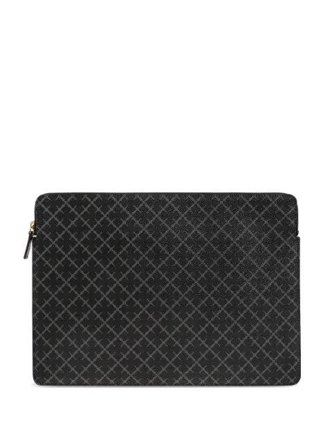 By Malene Birger Ivys monogram-print laptop case