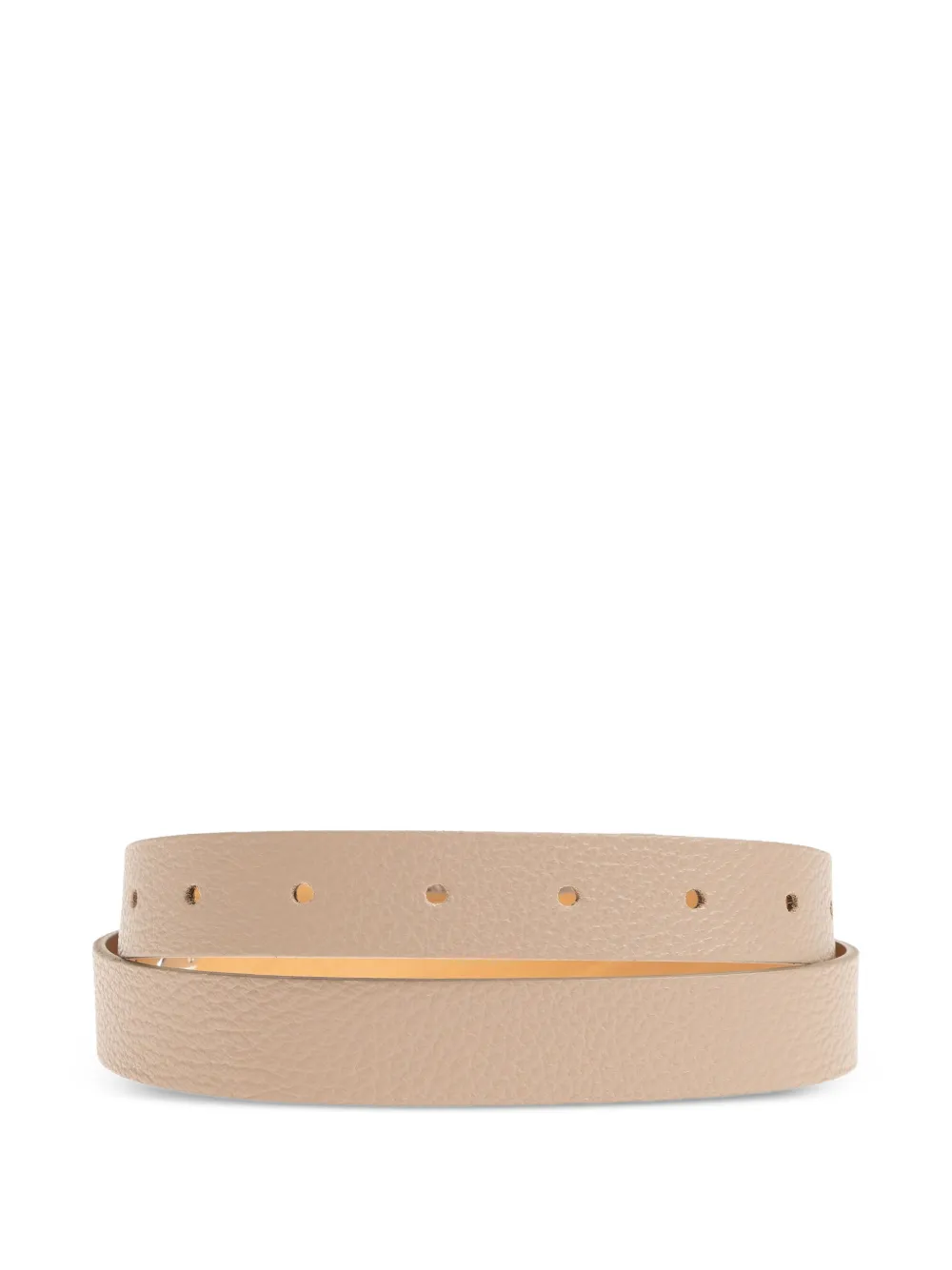 By Malene Birger Zoilo leren riem Beige