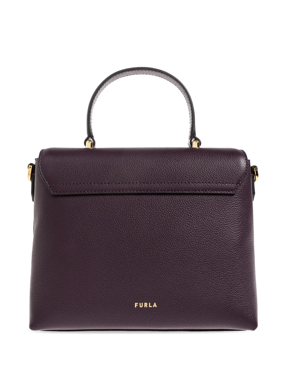 Furla Moonlight leren shopper Rood