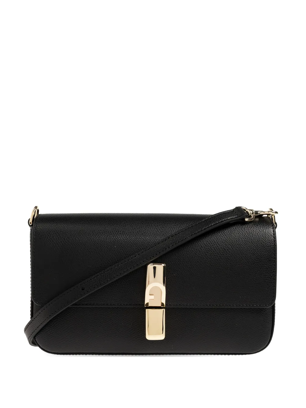 Furla Iride leather crossbody bag - Nero