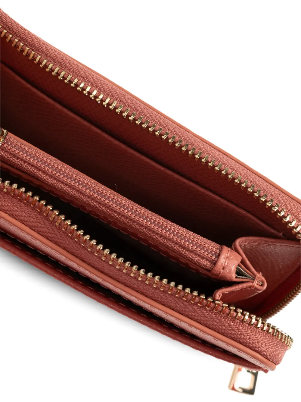 Furla Laura medium logoprinten portemonnee Roze