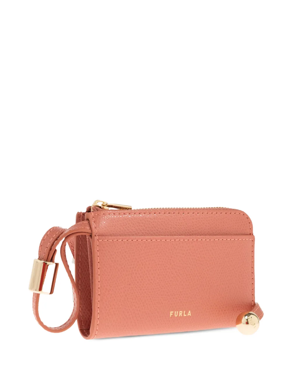 Furla Laura medium logoprinten portemonnee Roze