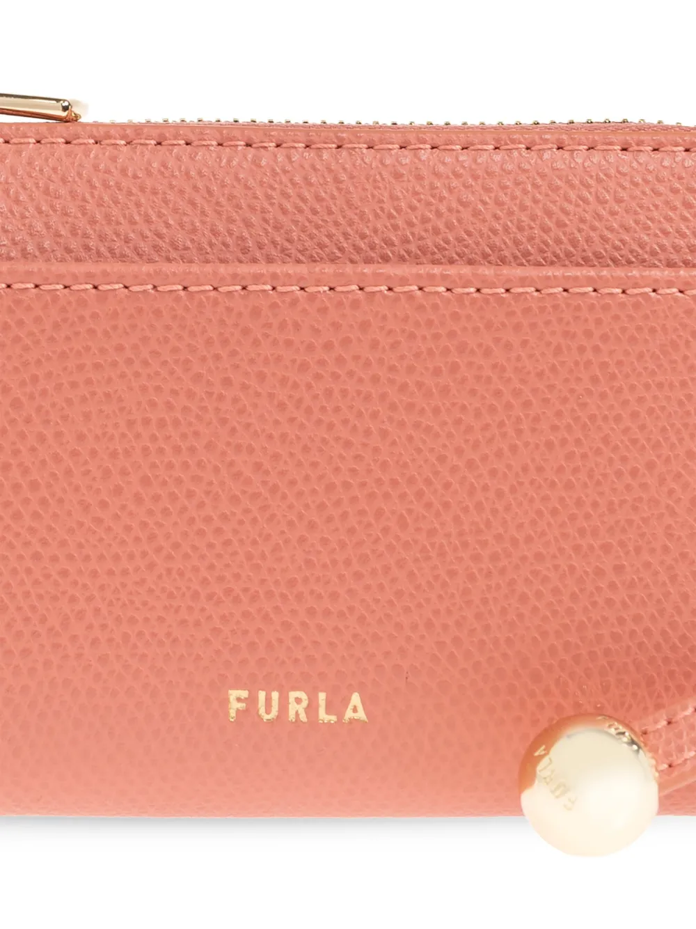 Furla Laura medium logoprinten portemonnee Roze