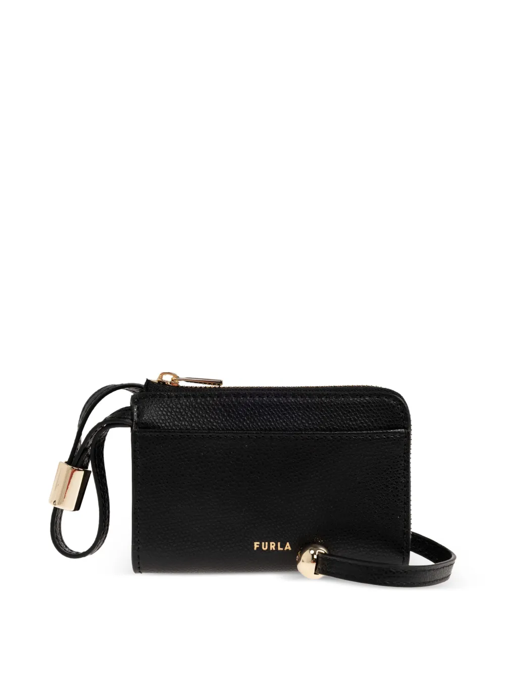 Furla Laura Medium logo-plaque wallet - Nero